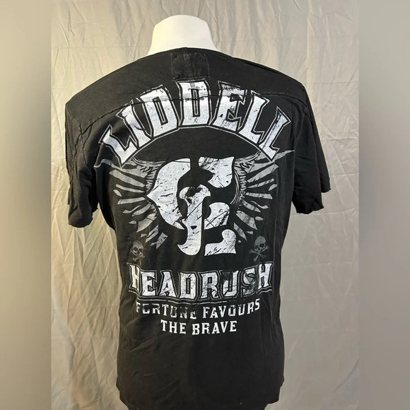 HeadRush Chuck Liddell Onyx T Shirt Black Chosen Few Collection size M - Picture 5 of 6